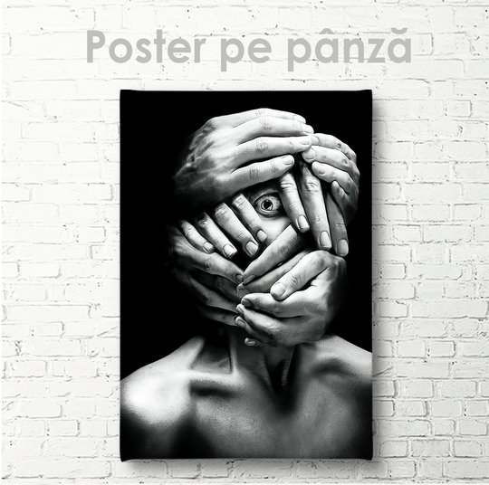 Poster, Privirea, 30 x 45 см, Panza pe cadru