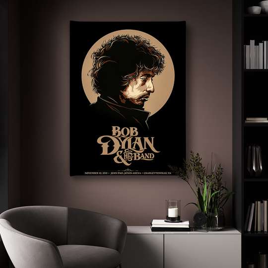 Poster - Bob Ryan, 30 x 45 см, Canvas on frame, Famous People