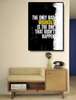 Poster - Read in English, 60 x 90 см, Framed poster on glass, Quotes