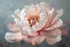 Modular picture, Elegant pink peony, 108 х 60