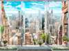 Wall Mural - City view from a height