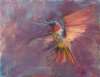 Poster - Hummingbird, 40 x 40 см, Canvas on frame, Sets