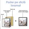 Постер - Город в Европе, 40 x 40 см, Холст на подрамнике, Города и Карты