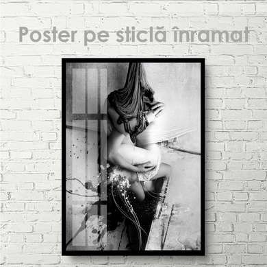 Poster - Love, 30 x 45 см, Canvas on frame, Nude