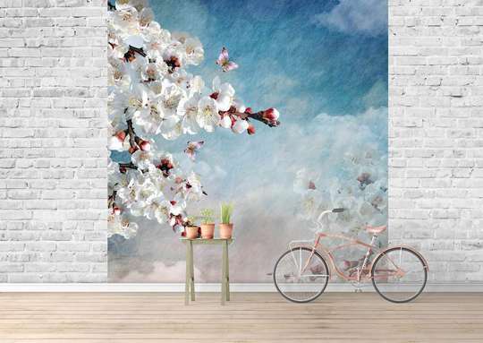 Wall Mural - Cherry flower