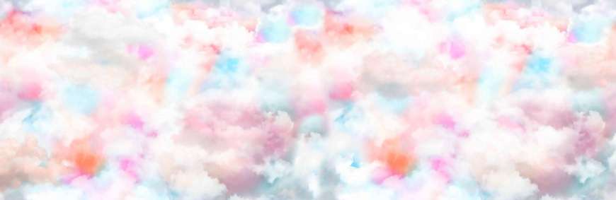 Wall Mural - Colorful clouds