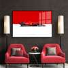 Poster - Red Formula 1, 60 x 30 см, Canvas on frame