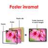 Poster - Pink spring flowers on a tree, 90 x 45 см, Framed poster, Flowers