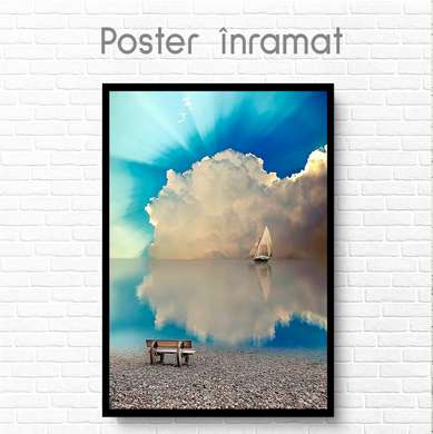 , 60 x 90 см, Framed poster on glass