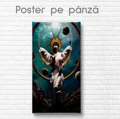 Постер - Фантастика, 30 x 60 см, Холст на подрамнике