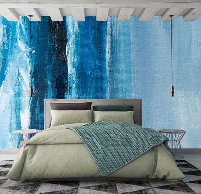 Wall Mural - Blue shades of colors