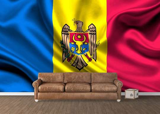 Wall Mural - Flag of the Republic of Moldova