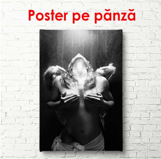Poster - Înger, 30 x 45 см, Panza pe cadru, Nude