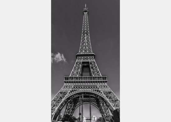 Wall Mural - Pride of France black and white