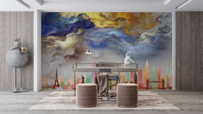 Wall Mural - Abstract landscape