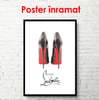 Poster - Pantofii lui Christian Louboutin, 30 x 60 см, Panza pe cadru