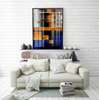 Poster - Bright decorative painting, 30 x 45 см, Canvas on frame, Abstract