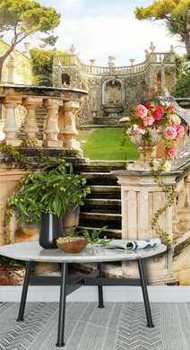Wall Mural - Steps in the garden
