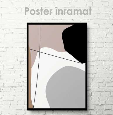 Постер - Абстрактный минимализм 1, 30 x 45 см, Холст на подрамнике, Абстракция