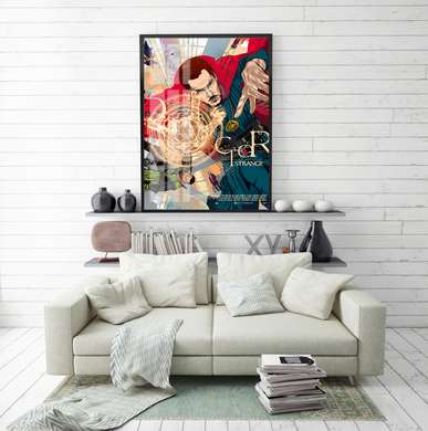 Poster - Doctor Strange, 30 x 45 см, Canvas on frame