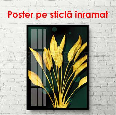 Poster - Plantă solară, 60 x 90 см, Poster înrămat, Glamour