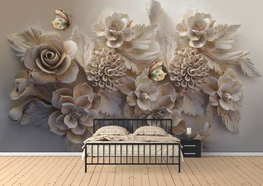 3D Wallpaper - 3D flower.
