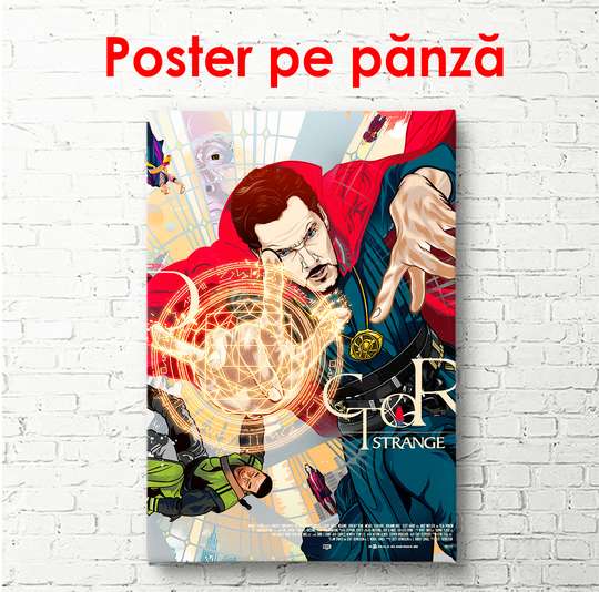 Poster - Doctor Strange, 30 x 45 см, Panza pe cadru