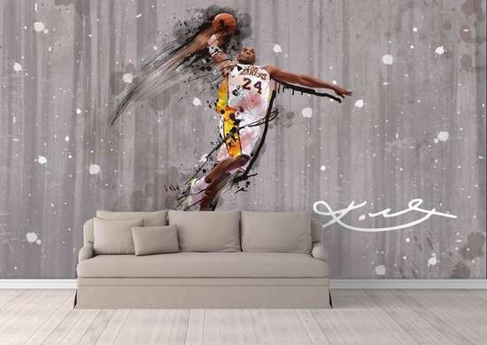 Wall Mural - Basketball star