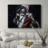 Poster - Santa Claus brutal, 45 x 30 см, Panza pe cadru, Persoane Celebre