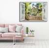 Wall Sticker - 3D window with a view of the nature reserve, Window imitation