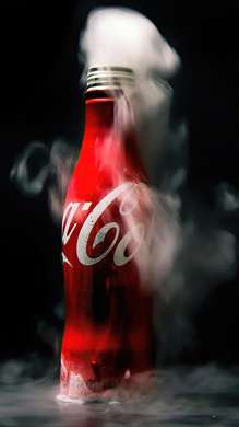 Poster - Coca Cola, 30 x 60 см, Panza pe cadru