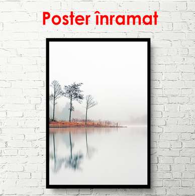 Poster - Cloudy landscape, 30 x 60 см, Canvas on frame