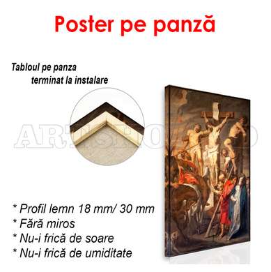 Poster - Crucifixion of Jesus Christ, 60 x 90 см, Framed poster, Religion
