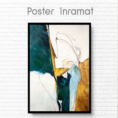 Poster - Oil paint abstraction