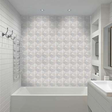 Ceramic tiles with floral patterns