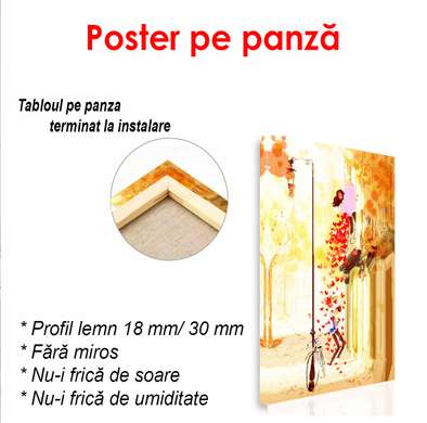 Poster - Autumn day, 60 x 90 см, Framed poster, Provence