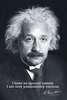 Poster - Albert Einstein, 60 x 90 см, Framed poster on glass, Famous People