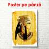 Poster - Fotografia antică a Cleopatrei, 60 x 90 см, Poster înrămat, Vintage