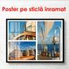 Poster - Fotografii de mare, 90 x 60 см, Poster înrămat, Tema Marină