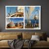 Poster - Sea photography, 90 x 60 см, Framed poster on glass, Marine Theme