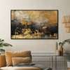 Poster - Vintage texture, 90 x 45 см, Framed poster on glass, Abstract