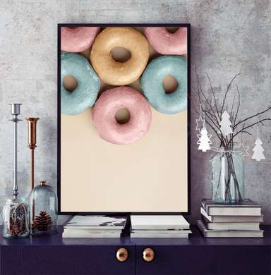 Poster - Gogoașele dulci, 30 x 45 см, Panza pe cadru