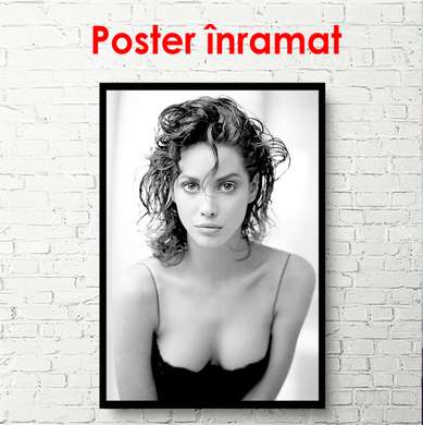 Poster - Christy Turlington, 60 x 90 см, Poster înrămat, Persoane Celebre