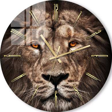 Стеклянные Часы - Взгляд хищника, 40cm