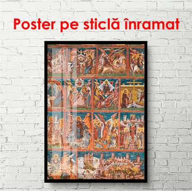 , 150 x 50 см, Framed poster on glass, Religion