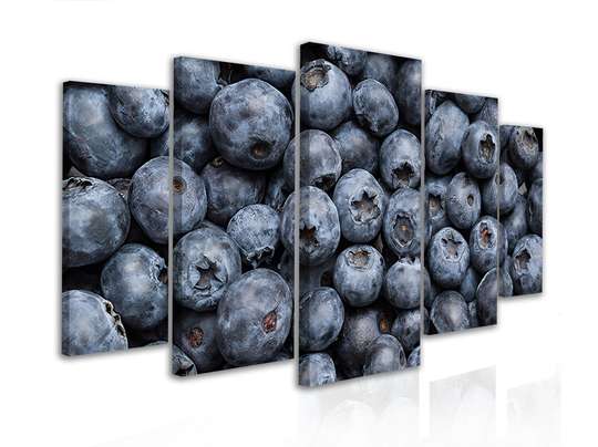 Modular picture, Blueberry, 108 х 60