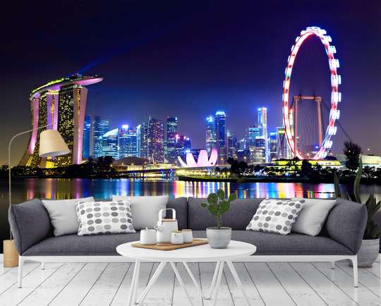 Fototapet - Singapore- Orasul viitorului