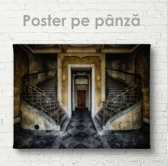 Poster, Steps, 45 x 30 см, Canvas on frame