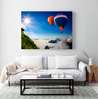 Poster - Balloons in the blue sky, 90 x 60 см, Framed poster, Nature