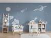 Wall Mural - The planets, the cosmonaut and rockets